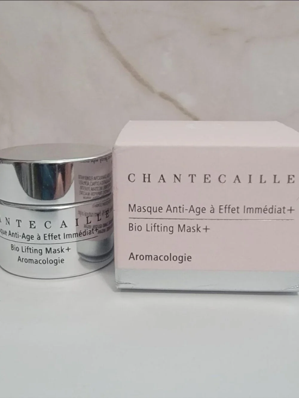 Chantecaille Bio Lifting Mask+ Aromacologie.
